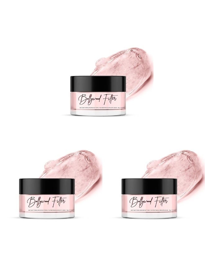 RENEE Bollywood Filter Face Primer 15gm | for a Flawless & Smooth Skin | Blurs Fine Lines, Wrinkles & Pores Instantly | Hydrating, Lightweight & Non-sticky | Cruelty-free (Pack of 3) - Image 1